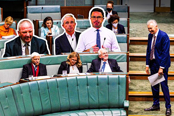 The crossbench in the House of Representatives will be larger than ever because of the split between the Nationals and Liberal Party. 