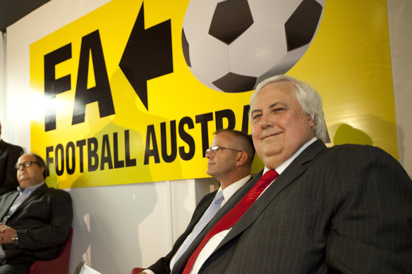 Clive Palmer's A-League team was a disaster, but in some ways he was ahead of the game.