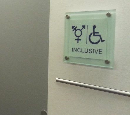 Inclusive bathrooms at the Department of Environment and Energy in Canberra.
