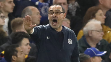 Chelsea boss Maurizio Sarri.