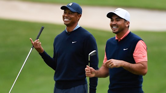 Tiger Woods and Jason Day.