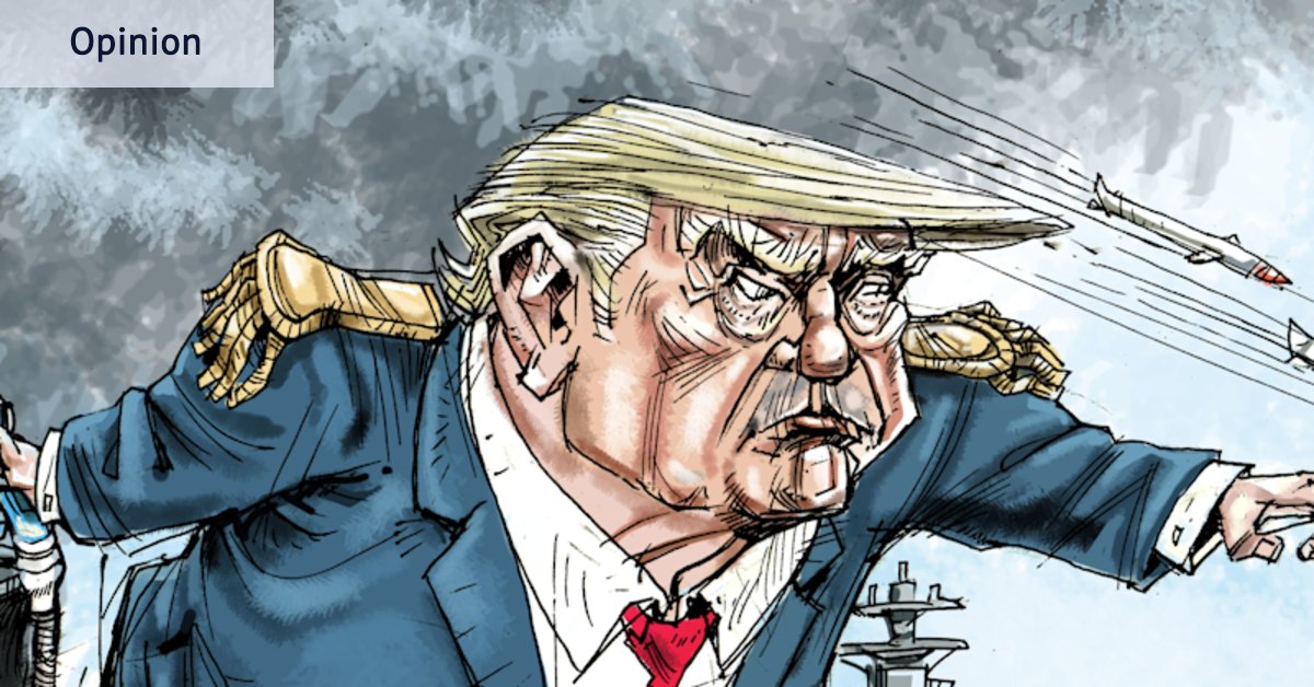 This is a warning to all world leaders who antagonise Trump