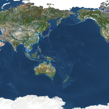 The Pacific Ocean, stretching from eastern Australia and Asia to the west coasts of the Americas, covers about a third of the Earth’s surface 
– and is where La Ninas and El Ninos are formed. 