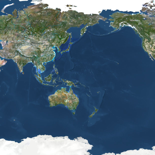 The Pacific Ocean, stretching from eastern Australia and Asia to the west coasts of the Americas, covers about a third of the Earth’s surface 
– and is where La Ninas and El Ninos are formed. 