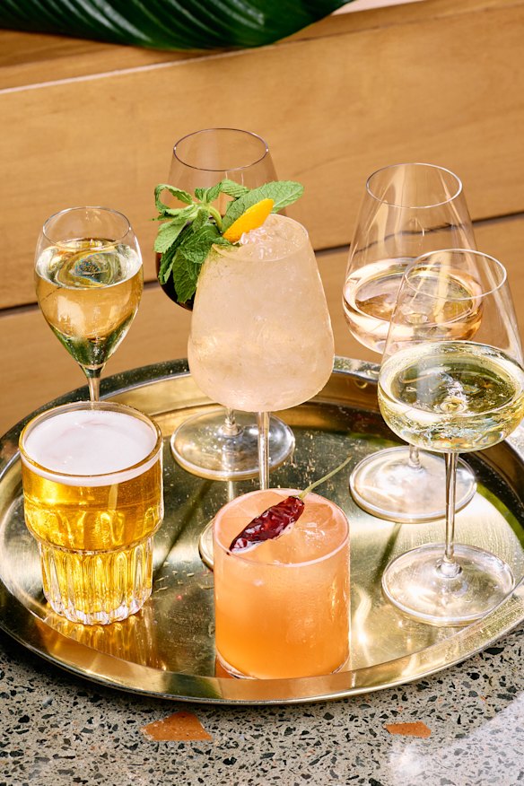 Cocktails at Southside.