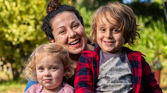Dani Dafoulis, 40, said the government’s new childcare plan won’t benefit her because her youngest daughter is only in childcare for one more year.
