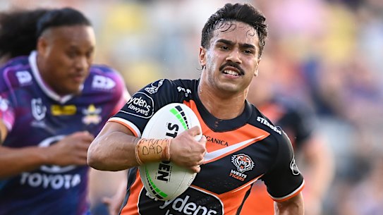 Daine Laurie will spend the weekend in reserve grade at five-eighth