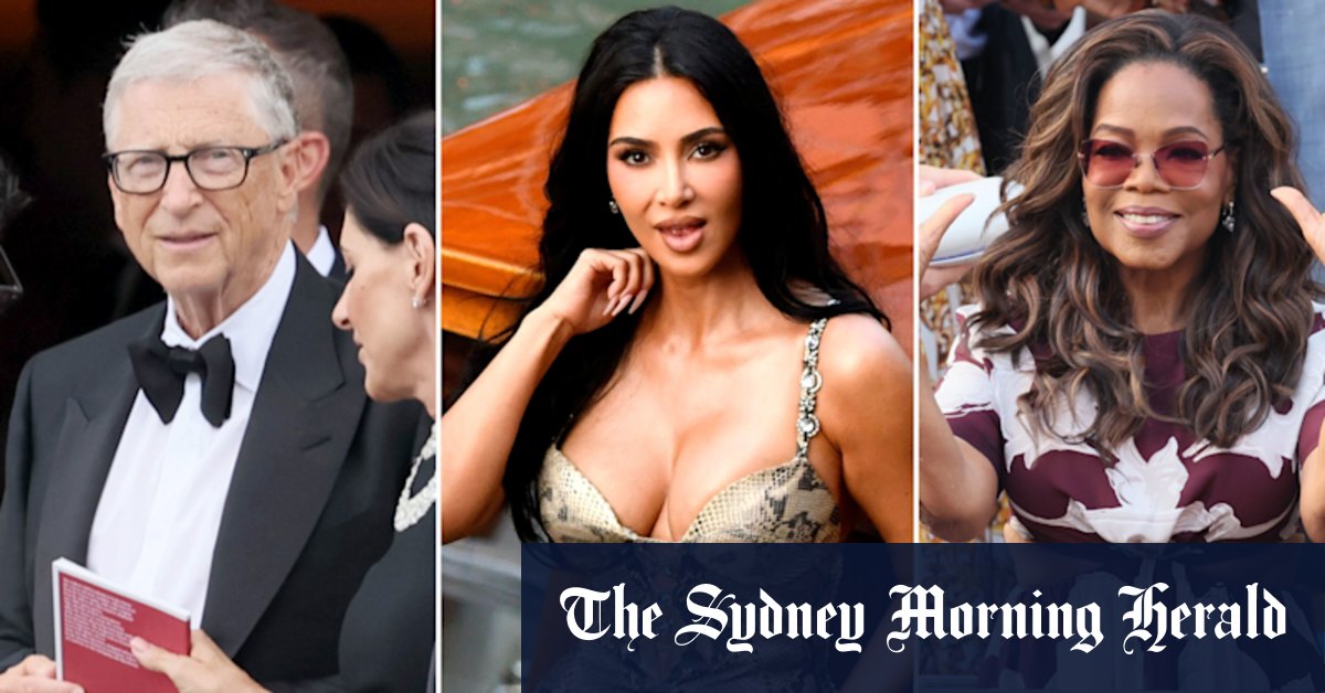 All the glamour and pageantry from the Bezos-Sanchez wedding