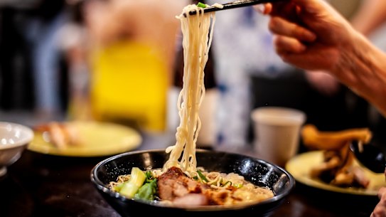 The core menu features other fine examples of noodle wizardry.