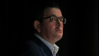 Premier Daniel Andrews  at the briefing on Wednesday, 1 July 2020.