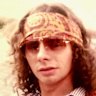 Tony Wright, rock’n’roll roadie, in 1975.