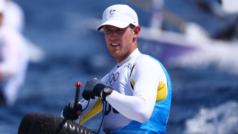 Matt Wearn becomes first back-to-back Olympic champion in men’s dinghy