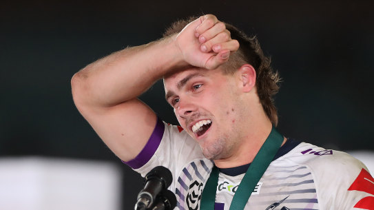 Clive Churchill Medallist Ryan Papenhuyzen.