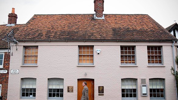 The Fat Duck restaurant, west of London. Awarded world's best restaurant in 2005.