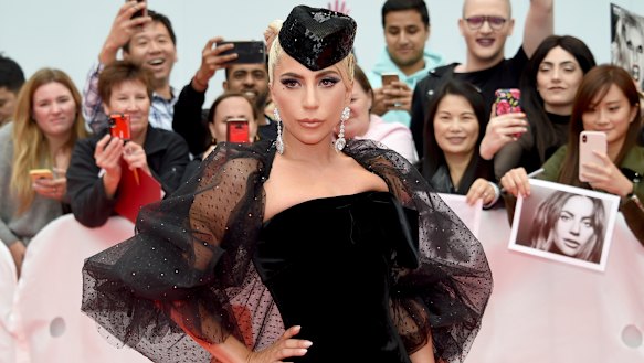Lady Gaga, Oscars frontrunner, at the Toronto International Film Festival.