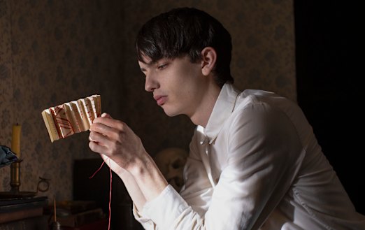 “Absolutely ecstatic”: Kodi Smit-McPhee in The Power of the Dog. 