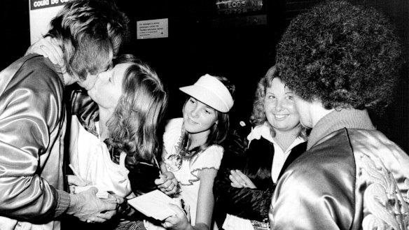 Screamage ... Fans welcome back Graham Russell and Russell Hitchcock of Air Supply.