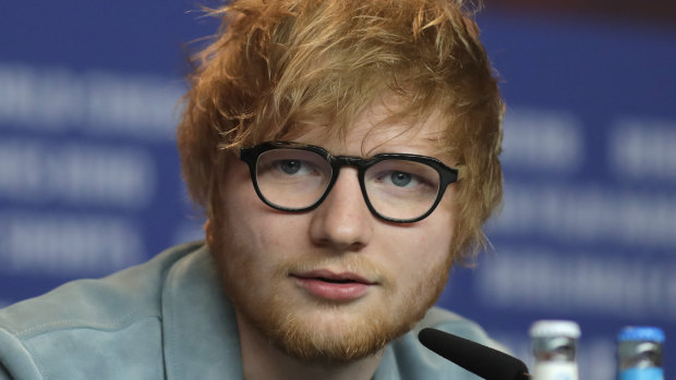 Wedded: Ed Sheeran.