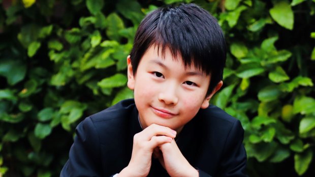 Christian Li, 11, has already won a slew of prizes.
