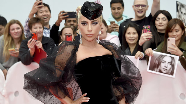 Lady Gaga, Oscars frontrunner, at the Toronto International Film Festival.