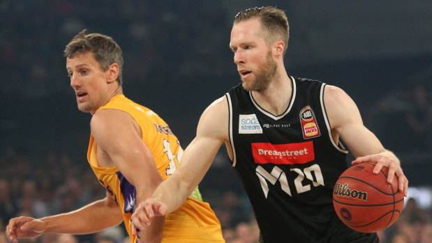 Rejuvenated: Melbourne United's David Barlow.