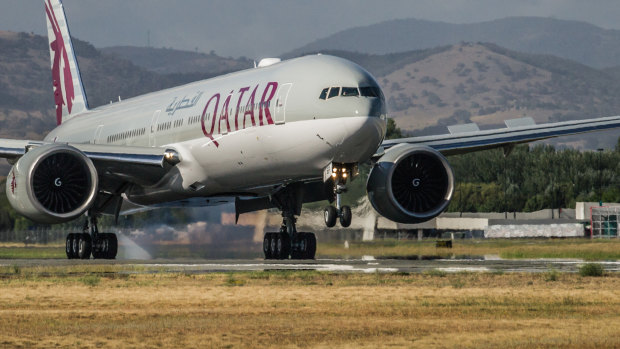 Qatar continues to fly throughout the world - including Australia - and expects to operate 1800 flights over the next fortnight.