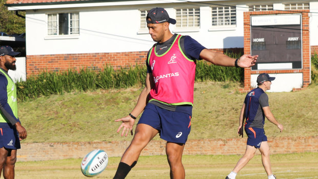 Christian Lealiifano's return to the Test arena has been put on ice.  