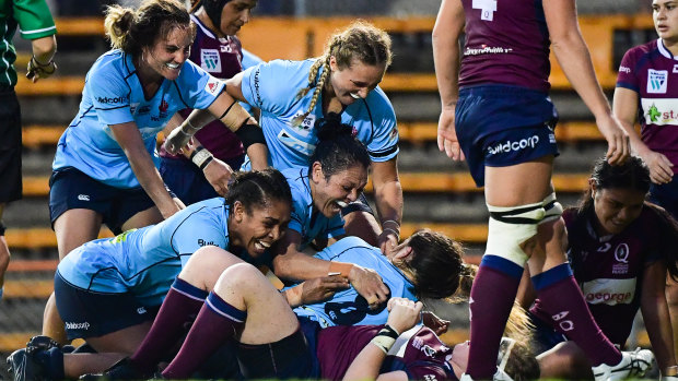The Waratahs have followed last year's title victory with a win under very different circumstances. 