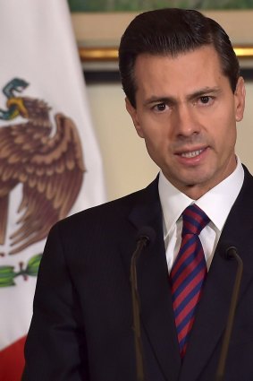 Former Mexican president Enrique Pena Nieto has previously denied taking bribes from drug traffickers.