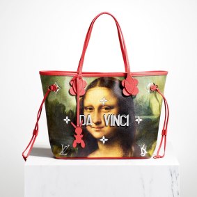 Fashion house Louis Vuitton's collaboration with New York artist Jeff Koons.