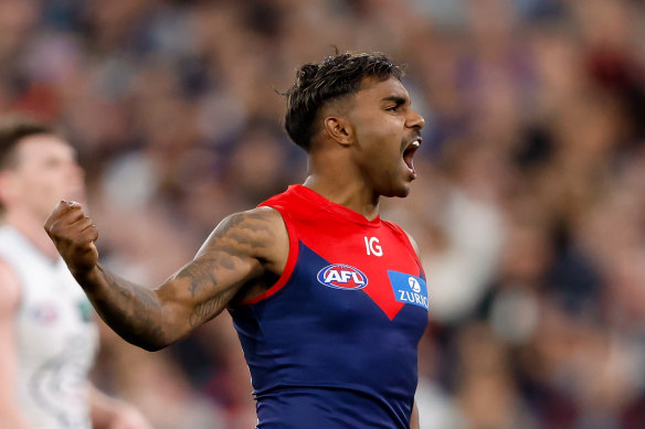 Melbourne fans would have had plenty to cheer about with a forward combination of McKay and Kysaiah Pickett.