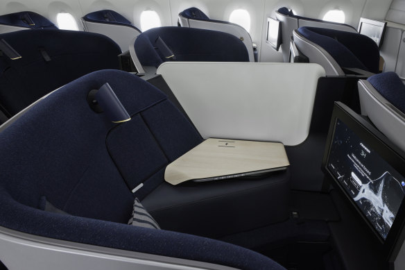 To each their own: One reader rated Finnair’s business class seat the best she’s ever travelled in.