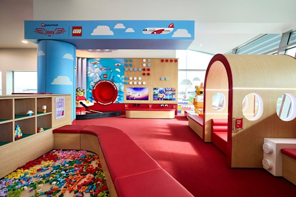 Eleven Qantas lounges have a Joey Club to keep children happy.