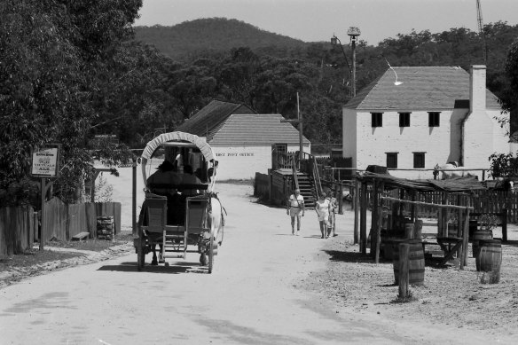 Old Sydney Town was a go-to location for NSW schoolchildren. 