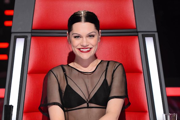 Pop star and former Voice judge Jessie J. 