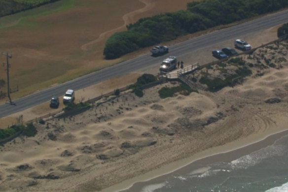 The drowning incident happened at the small coastal town of Marengo, just south-west of Apollo Bay.