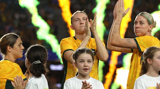 Clare Hunt says she’s living the dream with the Matildas.