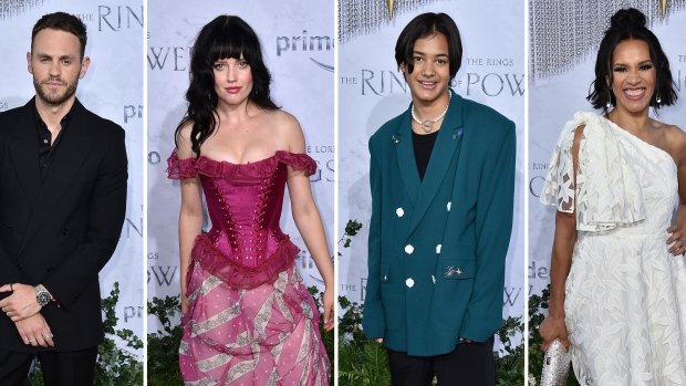 Hollywood hits the red carpet for Amazon’s Lord of the Rings premiere
