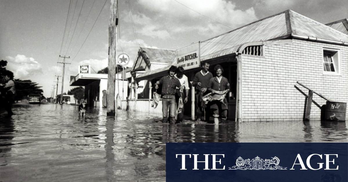 From the Archives, 1973: Swirling floodwaters cut off Geelong - Vimarsana News
