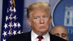 US President Donald Trump.