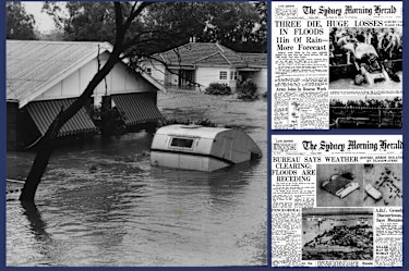 The Sydney floods of 1961, and The Sydney Morning Herald’s reporting of them.