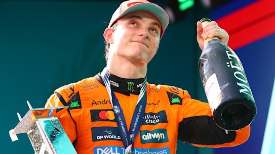 Oscar Piastri has zoomed ahead in the championship race.