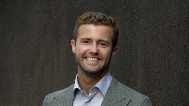 Hunter Johnson chief executive of the Man Cave.