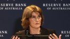 RBA governor Michele Bullock in Sydney on Tuesday.
