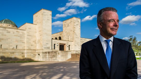 Brendan Nelson was appointed as director of the War Memorial in 2012, and will step down at the end of this year.