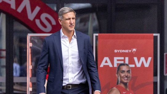 Swans CEO Matthew Pavlich.