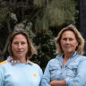 Sophie Boutopoulos and Elizabeth Stigter live near the Peninsula Hot Springs and are concerned about its expansion. 