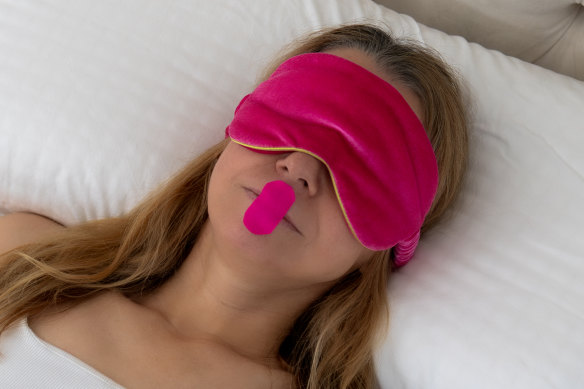 Mouth-taping during sleep: get a doctor’s seal of approval first.