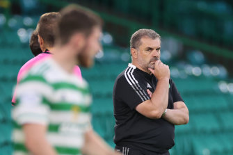 Ange Postecoglou has tasted defeat in his first Old Firm clash.