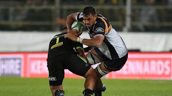 On and off: Rory Arnold is the best second-rower in Australia  . . . sometimes.  